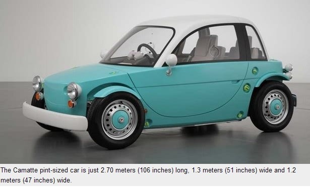 Toyota toys with childish new concept car